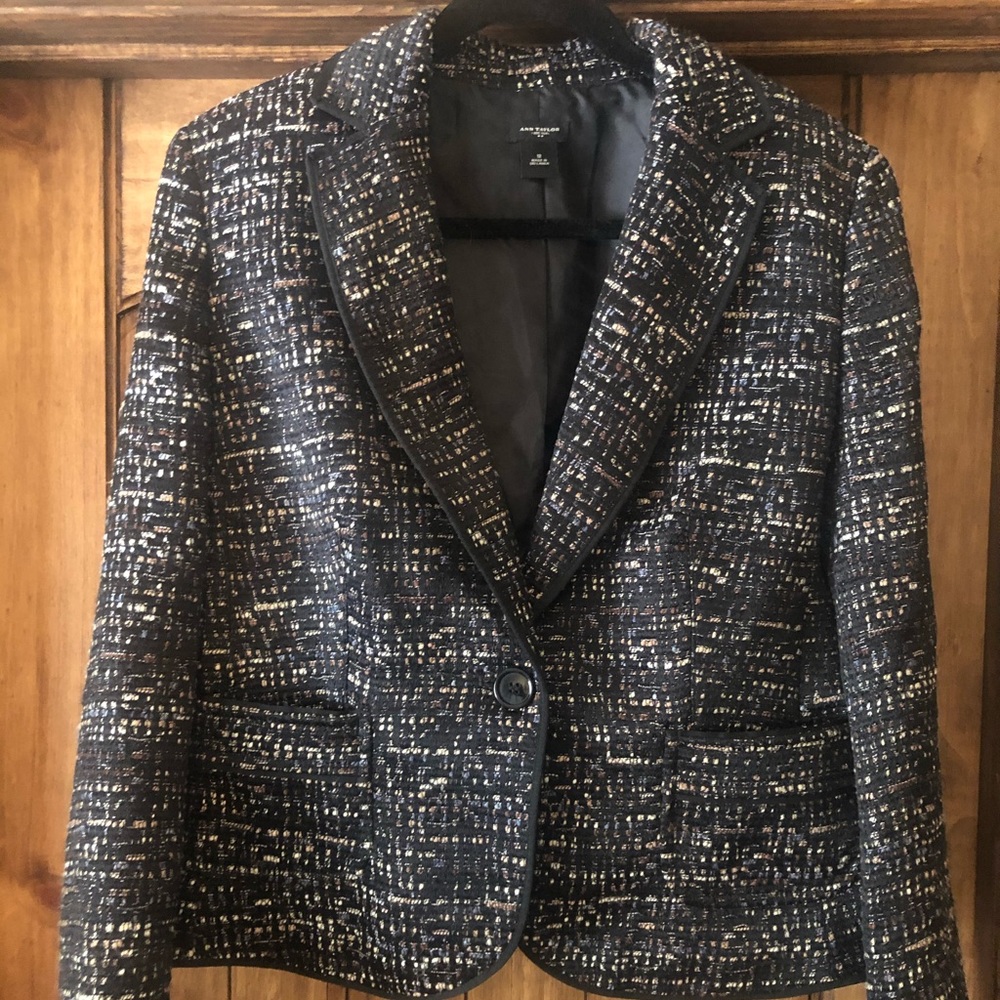 Ann Taylor Tweed Suit Jacket
